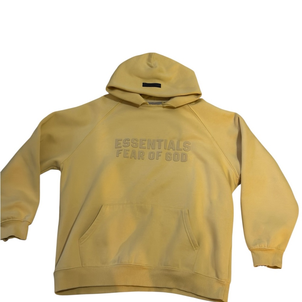 Essentials Light Yellow Sweatshirt